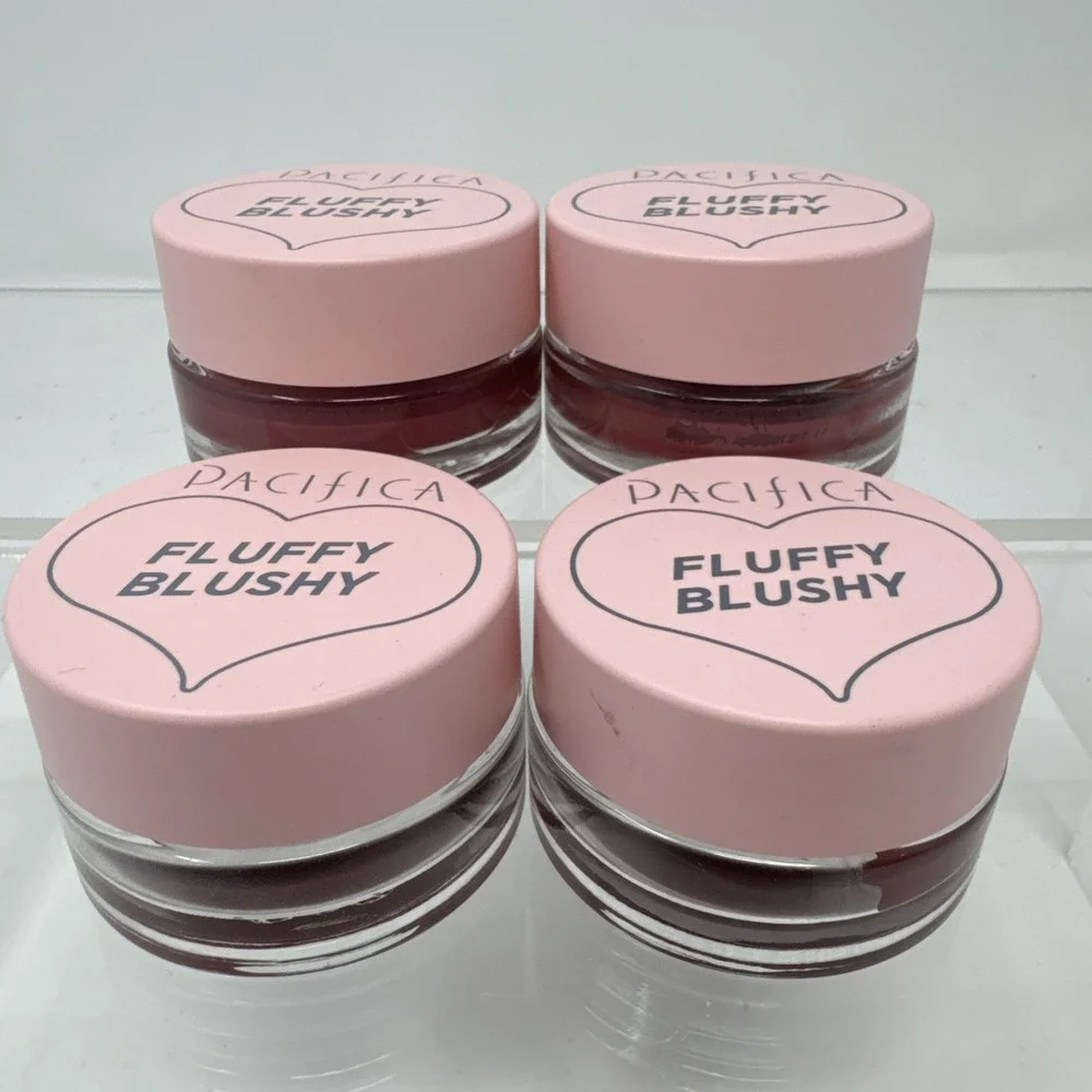 4 Pack Pacifica Fluffy Blushy Blush Pink Haze 0.28 oz.